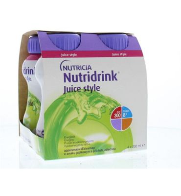 Nutridrink Juice style appel (4st) 4st