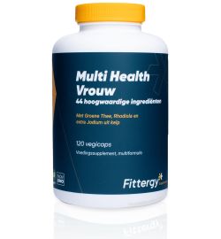 Fittergy Fittergy Multi Health Vrouw (120 vega capsules)