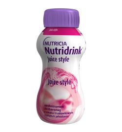 Nutridrink Nutridrink Juice Style Aardbei 200ml (4 stuks)