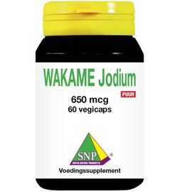SNP Snp Wakame jodium 650mcg (60vc)