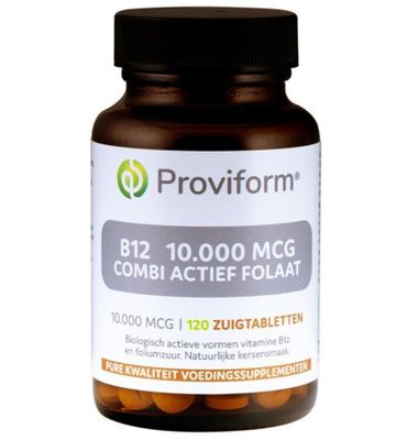 Proviform Vitamine B12 10.000mcg combi actief folaat (120zt) 120zt