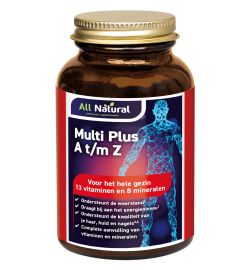 All Natural All Natural Multi plus A t/m Z (100 tabletten)