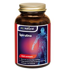 All Natural All Natural Spirulina 580mg (200 tabletten)