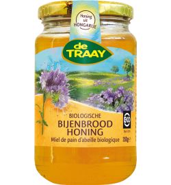 De Traay De Traay Bijenbroodhoning Bio (350 gr)