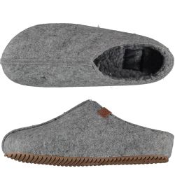 Apollo Apollo Zweedse slofgrijs maat 39/40 dames (1 paar)