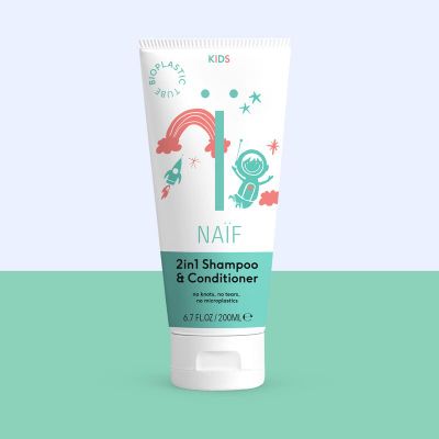 Naïf 2-in-1 Shampoo & conditioner k ids (200ml) 200ml