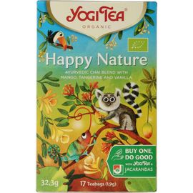Yogi Tea Yogi Tea Happy nature bio (17 stuks)