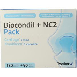 Trenker Trenker Biocondil 180 tabs + NC2 90 ca ps pack (1set)