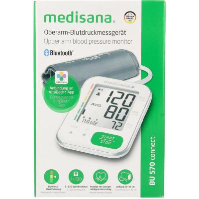 Medisana Bloeddrukmeter BU 570 connect bovenarm wit (1st) 1st