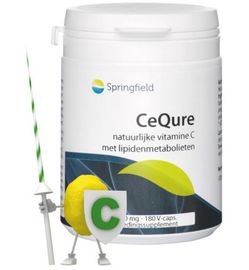 Springfield Springfield Cequre 500 mg vitamine C (180 vega capsules)