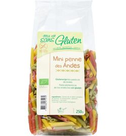 Ma Vie Sans Gluten Ma Vie Sans Gluten Tricolor Mini Penne Glutenvrij Bio (250 gr)