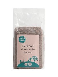 Terrasana TerraSana RAW lijnzaad heel bio (500 gr)