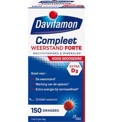 Davitamon Compleet weerstand forte (150drg) 150drg
