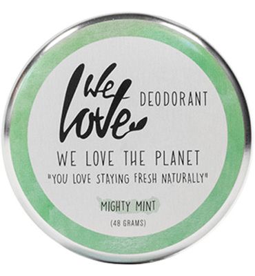 We Love The planet 100% natural deodorant mighty mint (48g) 48g