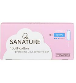 Sanature Sanature Tampons normal (16 stuks)
