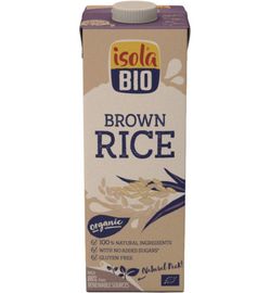 Isola Bio Isola Bio Just brown rice bio (1000 ml)
