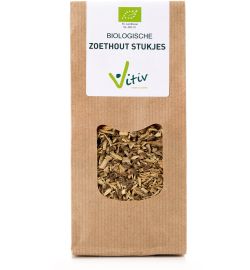 Vitiv Vitiv Zoethoutstukjes bio (50 gr)