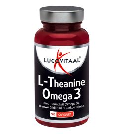 Lucovitaal Lucovitaal L-theanine omega 3 (90ca)