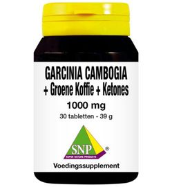 SNP Snp Garcinia +groene koffie + ketones (30 tabletten)
