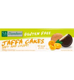 Damhert Damhert Jaffa cakes glutenvrij (150g)