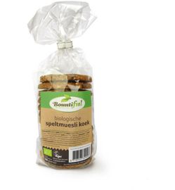 Bountiful Bountiful Spelt mueslikoeken bio (250 gr)