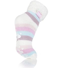 Heat Holders Heat Holders Ladies lounge socks 4-8 37-42 cream stripe (1 paar)