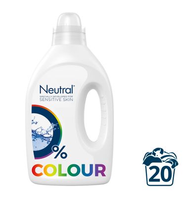 Neutral Wasmiddel vloeibaar color (1000ml) 1000ml