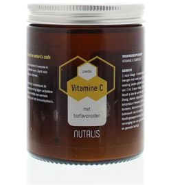 Nutalis Nutalis Vitamine C met bioflavonoiden (90g)