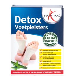 Lucovitaal Lucovitaal Detox Voetpleisters (10 stuks)