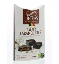 Belvas Belvas Puur met licht gezouten caramel bio (100 gr)