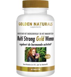 Golden Naturals Golden Naturals Multi strong gold woman (60tb)