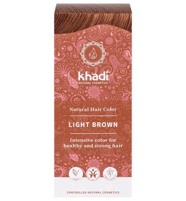 Khadi Haarkleur light brown (100g) 100g