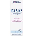 Orthica D3 & K2 oliedruppels (25ML) 25ML thumb