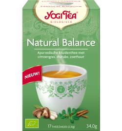 Yogi Tea Yogi Tea Natural balance bio (17 stuks)