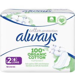 Always Always Maandverband cotton protect ultra long (10st)