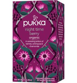 Pukka Pukka Organic Teas Night Time Berry Bio (20 zakjes)