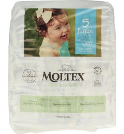 Moltex Moltex Pure & nature babyluiers junior (25 stuks)