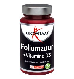 Lucovitaal Lucovitaal Foliumzuur + vitamine D3 tabletten (120tb)
