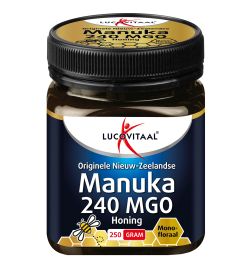 Lucovitaal Lucovitaal Manuka 240 MGO Honing (250 gr)
