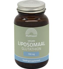 Mattisson Mattisson Vegan Liposomaal Glutathion (60 vega capsules)