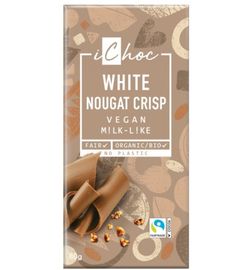 Ichoc iChoc White nougat crisp vegan (80g)