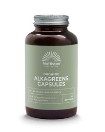 Mattisson Mattisson Biologisch Alkagreens (180 vega capsules)