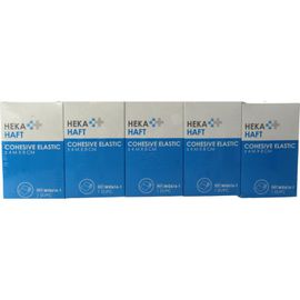 Hekahaft Hekahaft Cohesive windsel 4m x 8 cm (5 stuks)
