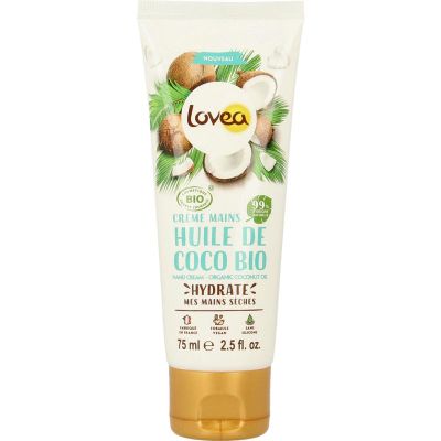 Lovea Hand cream organic coco oil (75ml) 75ml
