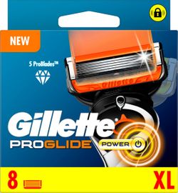 Gillette Gillette Fusion pro glide power mesjes (8 stuks)