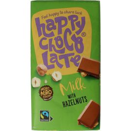 Happy Chocolate Happy Chocolate Milk hazelnut bio (200g)