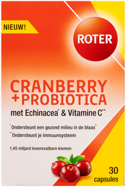 Roter Roter Cranberry & Probiotica (30 capsules)