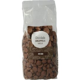Mijnnatuurwinkel Mijnnatuurwinkel Chocolade druppels melk (400 gr)