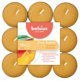 Bolsius Bolsius True Scents Geurtheelichten 4U Mango (1 stuk)