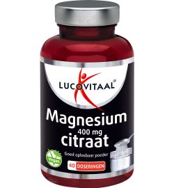 Lucovitaal Lucovitaal Magnesium Citraat 400mg poeder -40 doseringen-